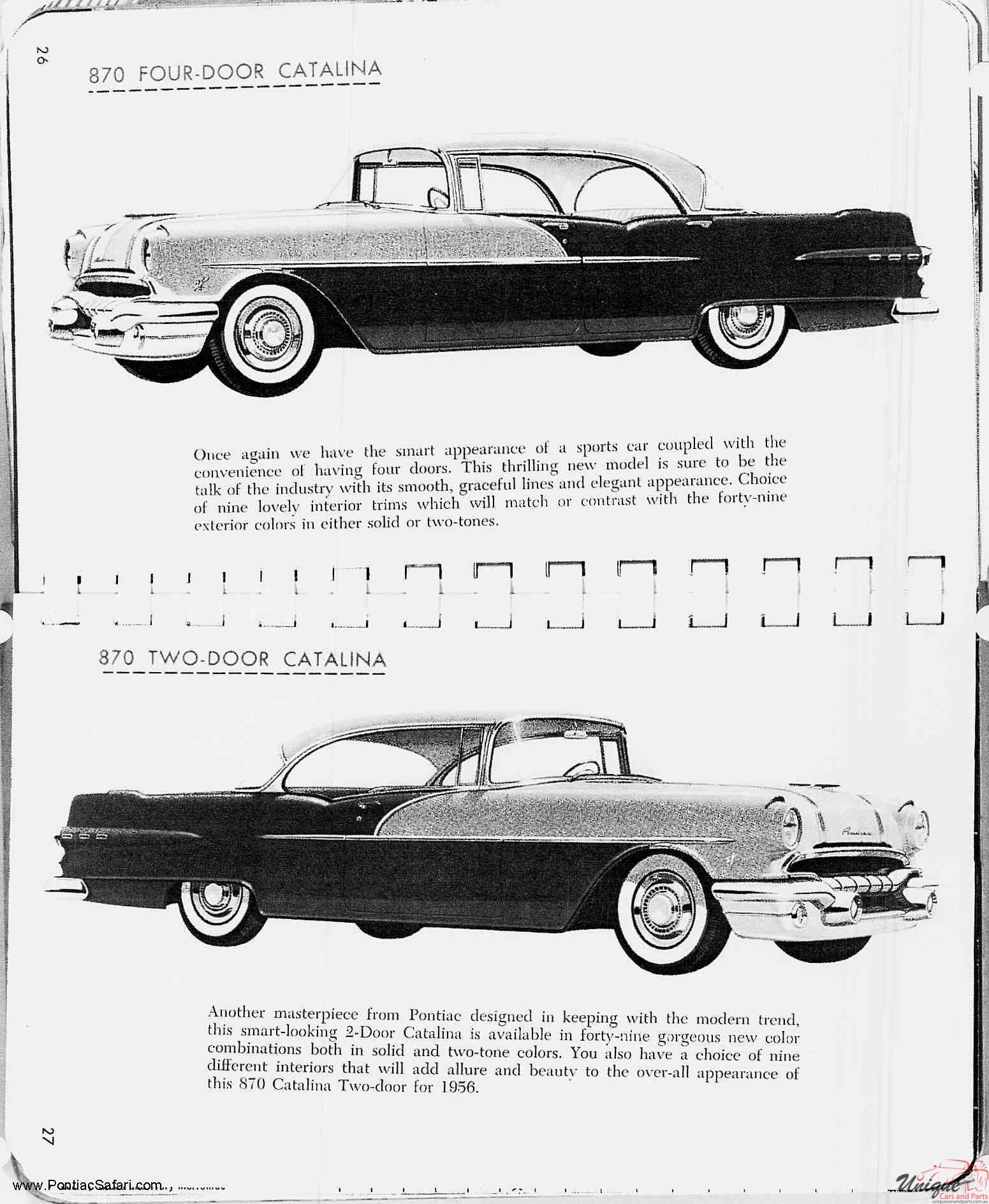 1956 Pontiac Facts Book Page 52